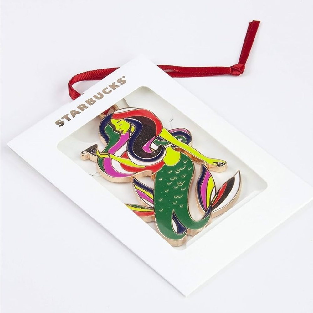 Starbucks Siren 2017 Enamel Ornament New in Package Decoration